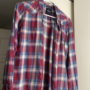 American Eagle boyfriend fit flannel
